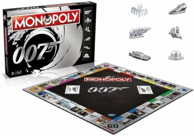 OFFICIAL 007 JAMES BOND MONOPOLY TRADING TRADITIONAL FAMILY BOARD GAME NEW - Image 1 of 4