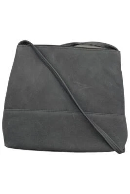 Кожаная сумка через плечо Le Donne серая - Изображение 1 из 2