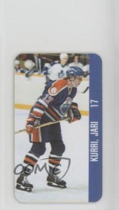 1983 Souhaits Renaissance Key Chain Cards Jari Kurri Charlie Huddy Rookie RC HOF