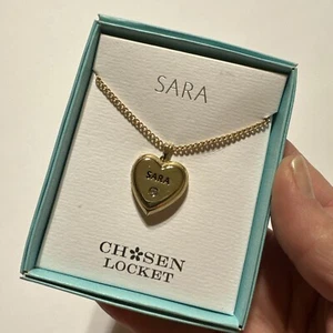 Collana Blocco Mulberry Studios Chosen One Personalizzato Nome Lettera Nomi - Foto 1 di 9