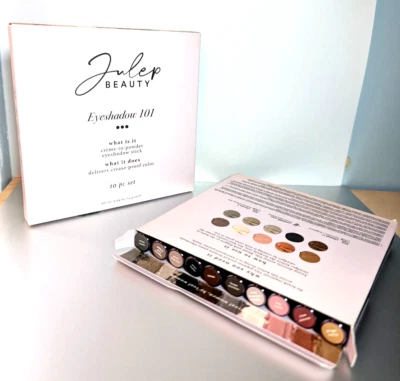 JULEP 101 Duo, Creme-to-Powder Eyeshadow Stick 10 pcs Set - NEW - Image 1 of 4