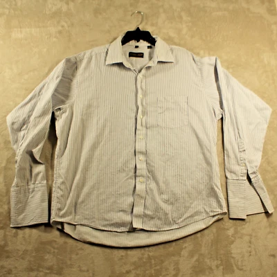 Donald Trump Signature Collection Hombre Manga Larga Con Botones Talla 17.5 36/37 Foto 1 de 4