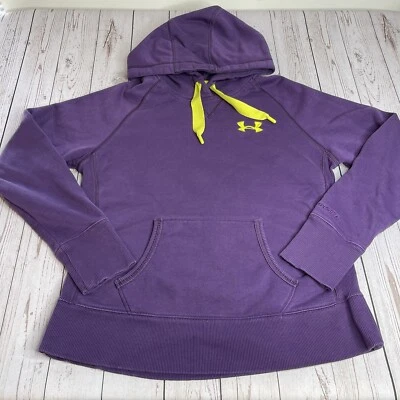 Under Armour Storm Pullover Hoodie Hooded Sweatshirt Womens Size Medium Purple - Image 1 of 4