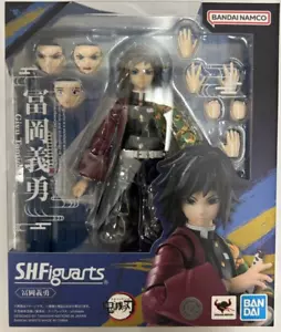 Bandai Spirits S.H.Figuarts Giyu Tomioka Figure Demon Slayer Kimetsu no Yaiba - Picture 1 of 1