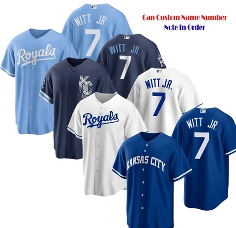 Bobby Witt Jr. Baseball Jsy Shirt 2023 Season For Fan Royals S-5XL Many Colors Cover