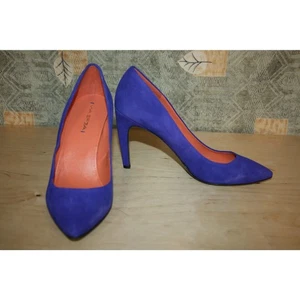 Neue Via Spiga lila Wildleder Leder Pumps 10 M - Bild 1 von 5