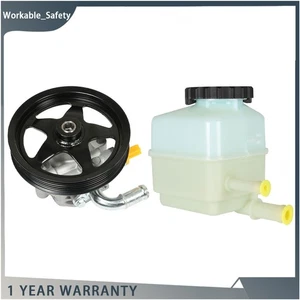 Power Steering Pump For Chevrolet Caprice 2011 Pontiac G8 2008-2009 w/ Reservoir - Picture 1 of 10