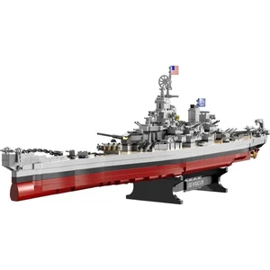 SEMKY Military Series USS Missouri BB-63 MOC Building Blocks and Engineering... - Bild 1 von 6