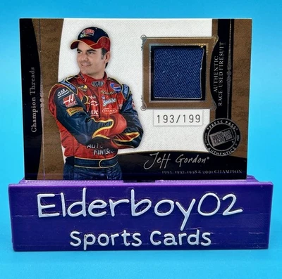 Jeff Gordon /199 Firesuit Champion Threads 2006 Press Pass Racing Nascar - Image 1 of 3