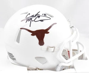 Colt McCoy Autographed Texas Longhorns Speed Mini Helmet - Beckett W Hologram - Picture 1 of 3