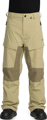 Pantalones de nieve Volcom Rnge elásticos 30K para hombre, verde musgo, pequeños Foto 1 de 2