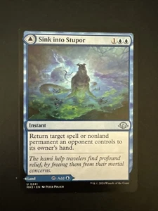 Sink into Stupor / Soporific Springs - Modern Horizons 3 - MTG MH3 0241 U NM - Picture 1 of 2
