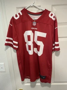 Nike Dri-Fit NFL George Kittle San Francisco 49ers Red Jersey Large B70 - Picture 1 of 7
