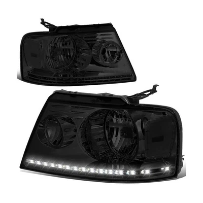 Auto Dynasty LED DRL Headlights Assembly Compatible with 2004-2008 Ford F-150... - Image 1 of 4