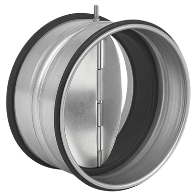 VONLIS Wickelfalz Rückschlagklappe Verbindungsstück Rückstauklappe Feder Wickelfalzrohr