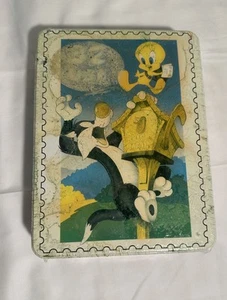 Sealed vintage 1998 Looney Tunes Collection Tin stationary envelopes cards  - Picture 1 of 6