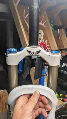 White Brothers Loop 27.5 英寸 120 毫米 15x100 毫米山地自行车叉 — 第 1/4 张图片