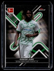 2021-22 Finest Bundesliga #67 Gideon Jung - Picture 1 of 2