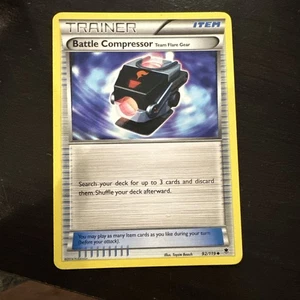 Pokemon TCG Battle Compressor 92/119 XY - Phantomkräfte Regular Karte - Bild 1 von 2