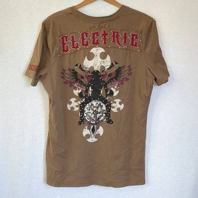 NWT Electric Shock Men's LTD Edition Short Sleeve T Biker Size Large - Image 1 of 4