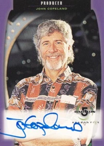 TARJETA AUTÓGRAFA BABYLON 5 TEMPORADA 5 (1998) - A20 JOHN COPLAND (PRODUCTOR) - Imagen 1 de 1