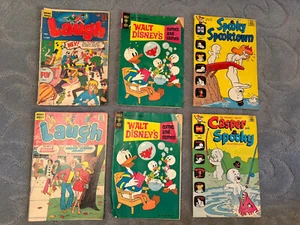 Comics from the 60s and 70s -- Archie's Laugh, Walt Disney, Casper - Picture 1 of 3