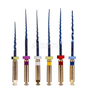 AZDENT Dental Lab Engine Use Rotary Heat Activated Canal Root Files SX-F3 25MM - Picture 1 of 16