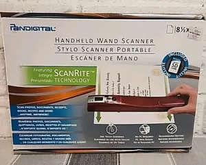 Pandigital Handheld Wand Scanner + SD Card Scan Photos Documents Receipts - Picture 1 of 12