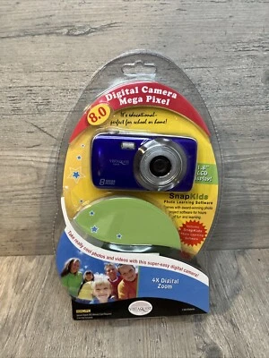 VistaQuest VQ815 8.0MP 1.8" Digital Camera Purple NEW SEALED - Image 1 of 2