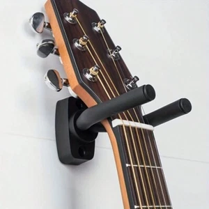 Guitar Wall Mount Hanger Hook Wall Acoustic Electric Bass Guitar 1pcs Stand Tool - Picture 1 of 6