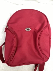 Womens/Mens Burgundy Red LaRedoute Rucksack - Picture 1 of 6