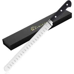 MAIRICO Ultra Sharp Premium 11" Stainless Steel Carving Knife Ergonomic Design 