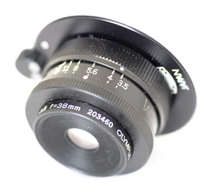 Olympus Zuiko 38mm F3.5 Macro MC Lens complete with OM Sytem adapter PM-MTob - Picture 1 of 5