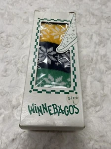 Vintage Winnebago Knee High Slipper Socks Sz L - Picture 1 of 5