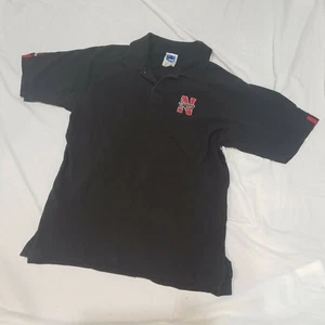 Polo del equipo Adidas de Nebraska Huskers para hombre talla L-Cornhuskers - Imagen 1 de 9