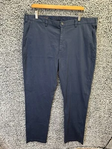 Johnston &MURPHY Dress Pants Men 38/32 Blue Straight Fit Leg Med Rise - Picture 1 of 10