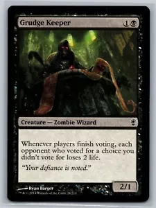 MTG Magic the Gathering Grudge Keeper (28/219) Conspiracy LP - Picture 1 of 1