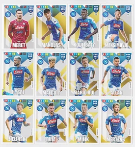 NAPOLI Set Completo di 12 Compagni di Squadra - Cards PANINI Adrenalyn XL Fifa 365 2020 - Foto 1 di 1