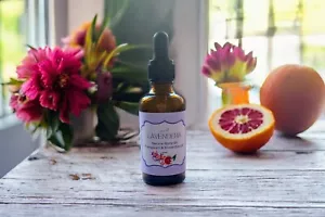 Frangipani Blood Orange Fragranced Hydrating Massage Body Oil Aromatherapy 50ml - Picture 1 of 6