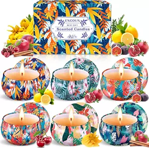 Candele Profumate, Regalo, 6Set, Cera Di Soia Naturale 100%, per Donne, Annivers - Foto 1 di 12
