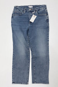 Good American GOOD PETITE STRAIGHT JEANS GPST014T Size 6/28 Inseam 25.5"