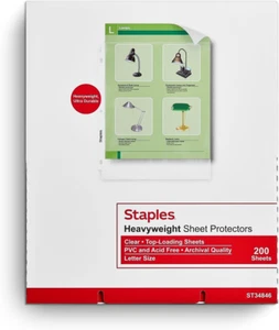 Protezioni per fogli pesanti, trasparenti, 400/cartone (ST34846/28494VS) - Foto 1 di 3