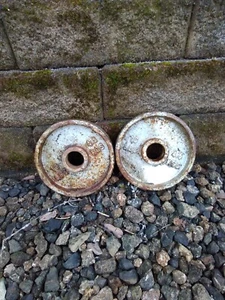 Weider International Olympic 2" Weights plates 10 lbs Total = 20 lbs  - Picture 1 of 7
