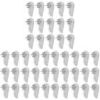 25 Pcs Invisible Nail Picture Hooks No Trace Hangers Wall Mounted Hardwall Coat
