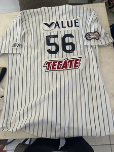 Jose Silva Sultanes De Monterrey Game Used Jersey - Picture 1 of 2