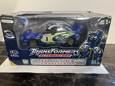 Hasbro 2003 TRANSFORMERS ALTERNATORS - 1:24 SUBARU IMPREZA WRC SMOKESCREEN - Image 1 of 4