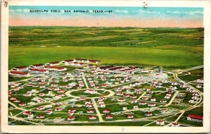 Randolph Field San Antonio Texas Divided Back Postcard F5 - Picture 1 of 2