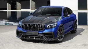 Póster fotográfico Topcar Mercedes AMG clase GLC cupé alta resolución decoración de pared impresión - Imagen 1 de 1