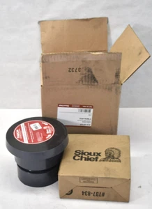 Limpieza de línea de acabado Sioux piso ajustable 4"" PVC 6-1/2"" redondo 834-4PNR - Imagen 1 de 5