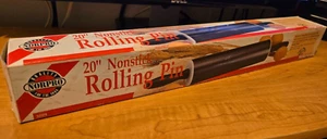 NORPRO 20" Nonstick Black Rolling Pin NEW - Picture 1 of 3